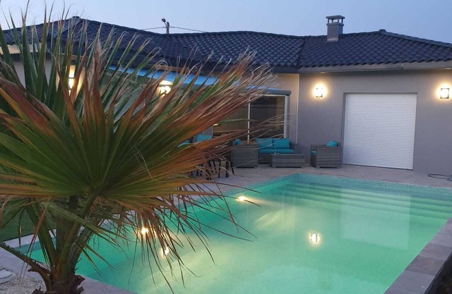 Villa Neuve Proche de Marseillan Avec Piscine Chauffée