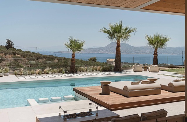 Villa Niolos I - Villa tranquila en la cima de la colina, con espectaculares vistas panorámicas