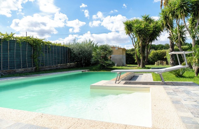 Villa 'Oasi Della Pace, Partinico' with private pool view and Wi-Fi