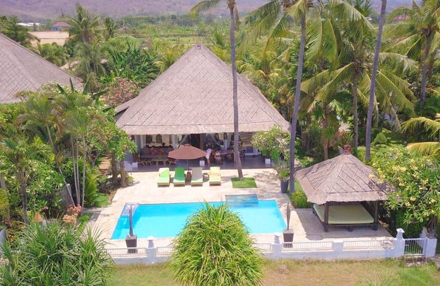 Villa en la playa en Bali