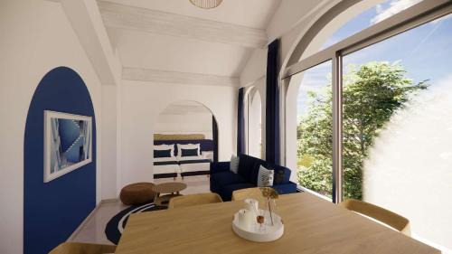 Villa Onyra - Suite Santorin - Appartement en bord de mer