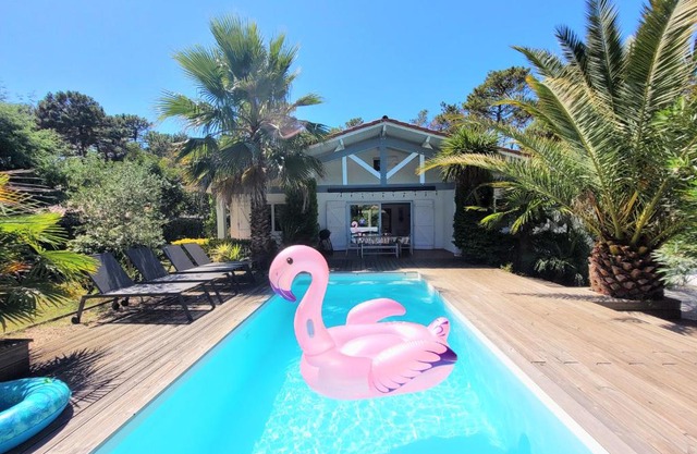 *VILLA PALMA* 5 suites parentales, plage à 600 m, Vieux-Boucau
