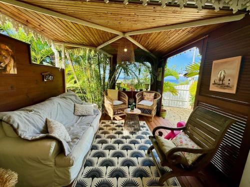 Villa Pinky Créole vue mer proche plage