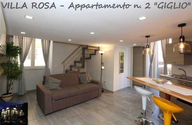 VILLA ROSA - Apartamento n. 2 "GIGLIO" (4 camas):