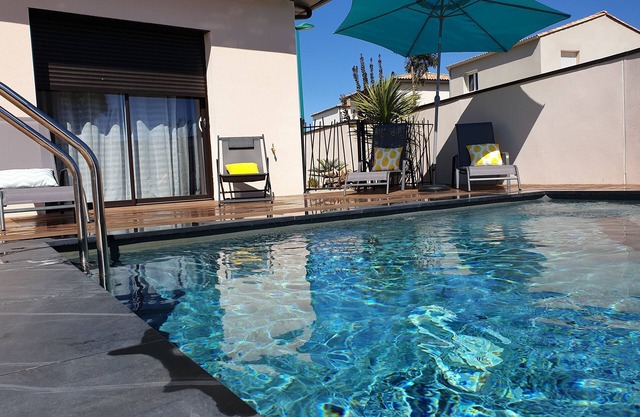Villa con piscina para 8 personas cerca de Marseillan, Cap d'Agde y