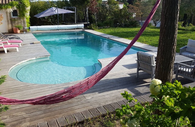 villa con piscina de 210m2 en paraíso de 1500m2 para jóvenes y mayores entre mar y cevene