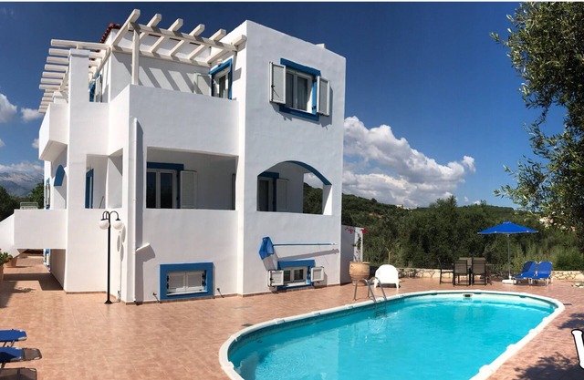 ☀️ Villa Varvara en Almyrida 350m del mar ☀️ Descuento por reserva anticipada 2020☀️