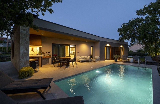 Villa Veros for 5 people near Labin - Rabac with private pool & kids playground
