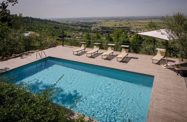 Villa con piscina privada cerca de Castiglion Fiorentino
