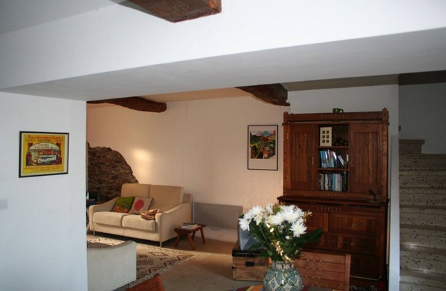 Village House with magnificent views close to the Mediterranean coast.