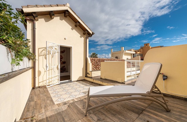 'Villalù - Appartamento Papavero' con terraza privada, Wi-Fi y aire acondicionado