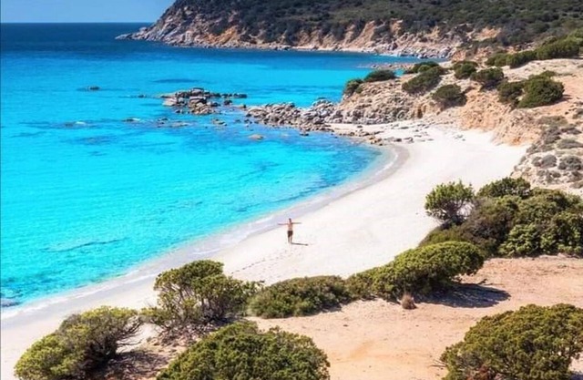 Villasimius, en el mar de vacaciones en alquiler villa privada para agosto / septiembre