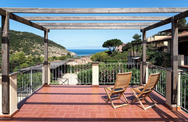 Villetta 100 metros del mar en el corazón de la naturaleza Elba, jardín, 2 terrazas