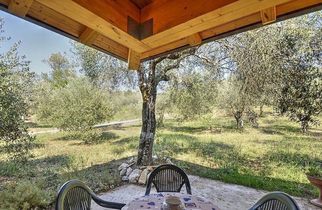 Villino Aracea A: Una encantadora casa de campo rodeada de viñedos y olivares.