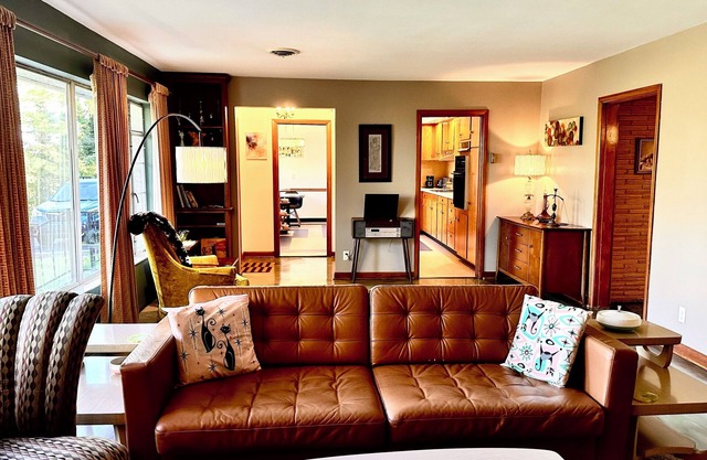 Vintage Vibes! Mid century style with modern comfort.