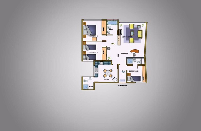 VIOLETTA' S APARTAMENTO 3 HABITACIONES