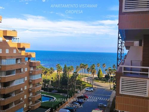 Vistamar, 1ª Linea de playa para 4 personas