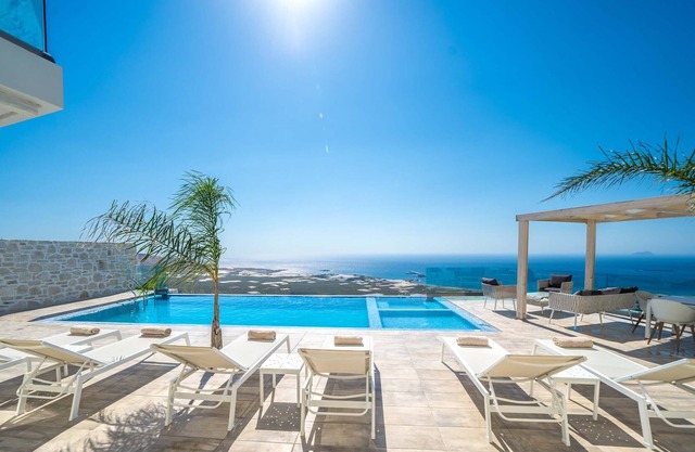 Vlla Nafsika | Luxury villa *amazing sea view * near Falassarna Beach