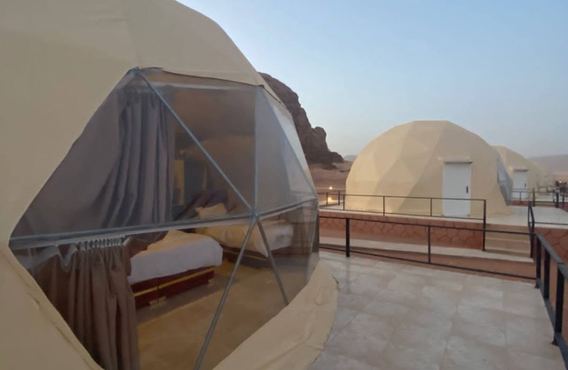 Wadi Rum castle camp
