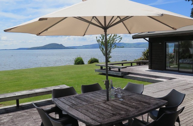 Waikuta Lakeside Lodge en el lago Rotorua