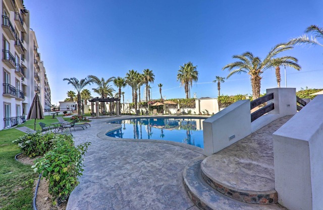 Walk to Beach: Modern Cabo Condo w/ Balcony!