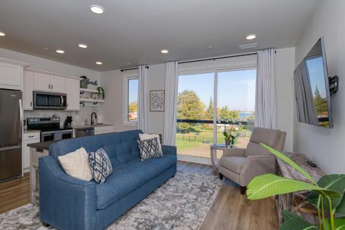 Walk to Beach Penthouse Condo in Traverse City!