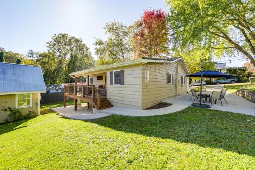 Walk to Frog Level Historic District! Home with Deck