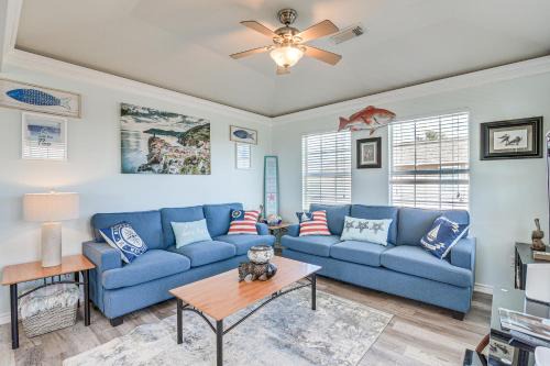 Walk to Shore Surfside Beach Home with Balcony!