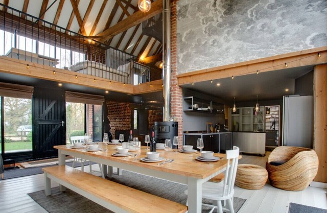 Walnut Barn - Cuatro Habitaciones Casa, Capacidad 8