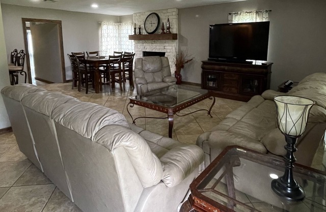 Warm & inviting peaceful family home all ready for you to come relax and unwind.
