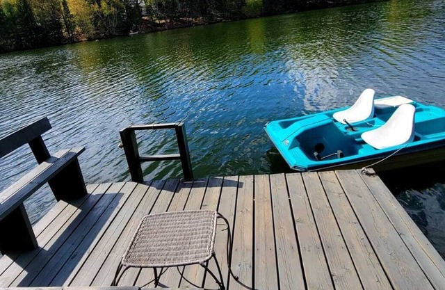 Water Front Chalet with Fireplace!!!! in Saint Anne De Lacs Quebec near Montreal