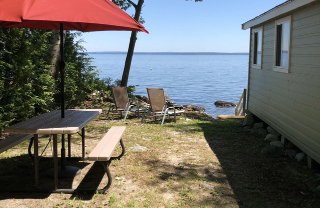 Alquiler semanal frente al mar en el lago Sebago!