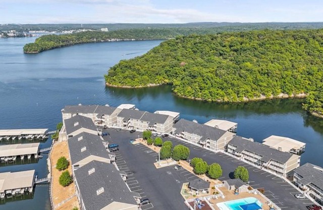 Waterfront Condo Lake of the Ozarks Surrounded by State Park Boat Slip available