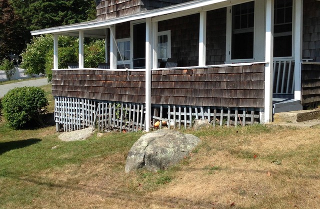 Waterfront Cottage, Mason's Island, Mystic, CT, pasos de la playa
