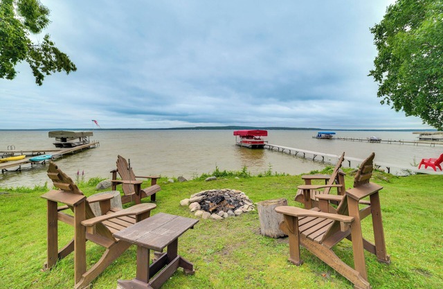 Waterfront Cottage w/ Dock on Burt Lake!