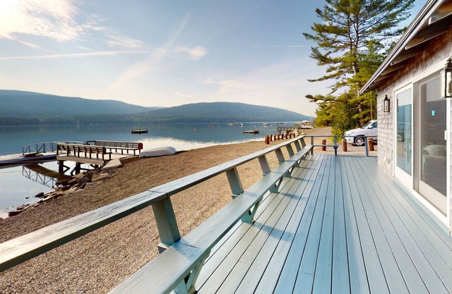 Waterfront, dog-friendly home on Somes Sound with amazing view & firepit