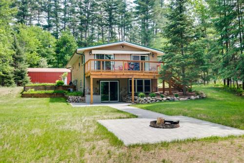 Waterfront Eagle River Home with Dock and Fire Pit!