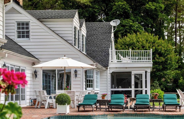 Waterfront Farmhouse | Pool, Dock, Pets Welcome