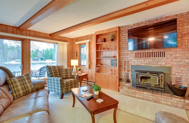 Waterfront Gladwin Vacation Rental w/ Lake View!