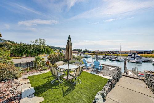 Waterfront Home with Dock and Hot Tub in Oak Harbor!
