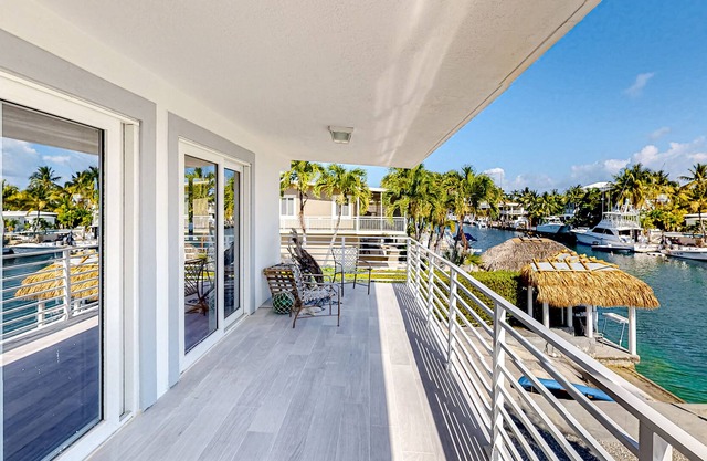 Waterfront home with dock, views, AC, & washer/dryer - dog-friendly