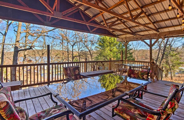 Casa frente al mar w / muelle privado en el lago Eufaula!