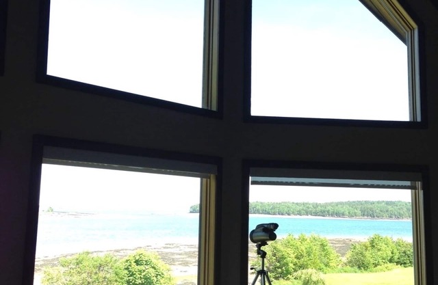 Casa frente al mar con vistas panorámicas de retiro privado de Passamaquoddy Bay