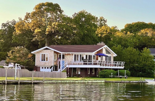 Waterfront in the Hamptons · Waterfront Home | Sleeps 10 | Private Water Access