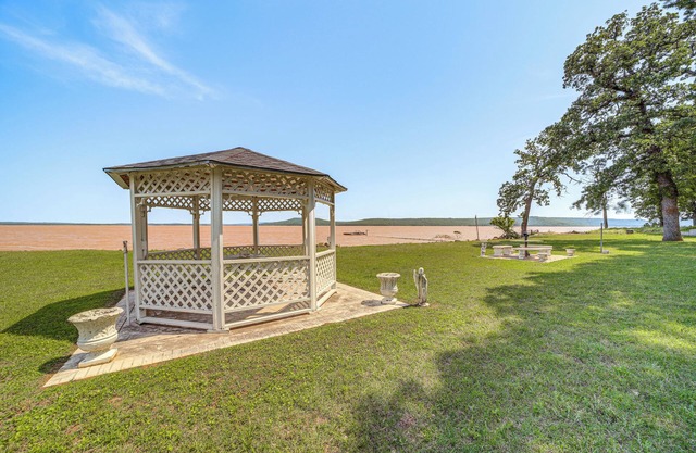 Waterfront Lake Eufaula Home: Dock & Beach Access!