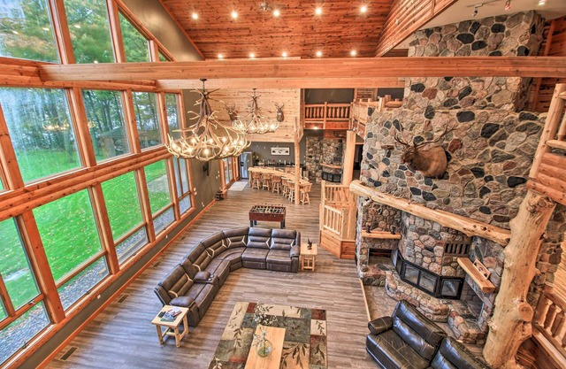 Waterfront Lake Mille Lacs Lodge con alquiler de pontones!