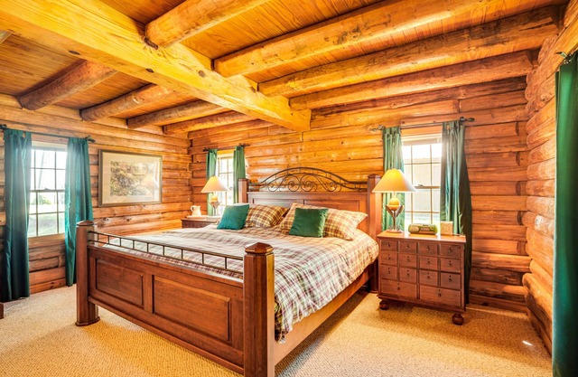 Waterfront Livingston Log Cabin w/ Private Dock!