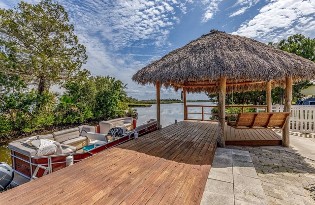 Waterfront Ozello Brand New with gorgeous water views and sunsets!