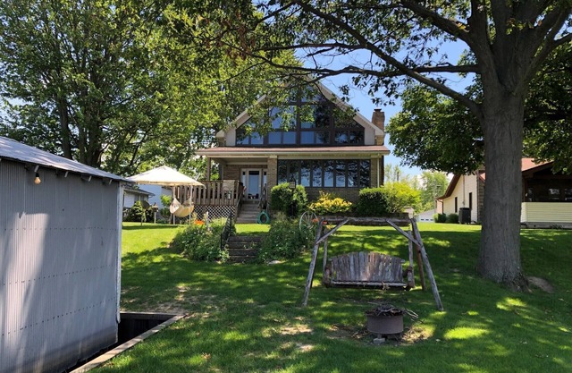 Waterfront with dock, firepit, and incredible views!!