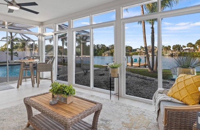 Waterside Retreat - Spectacular Waterfront Apollo Beach Home with Heated Pool